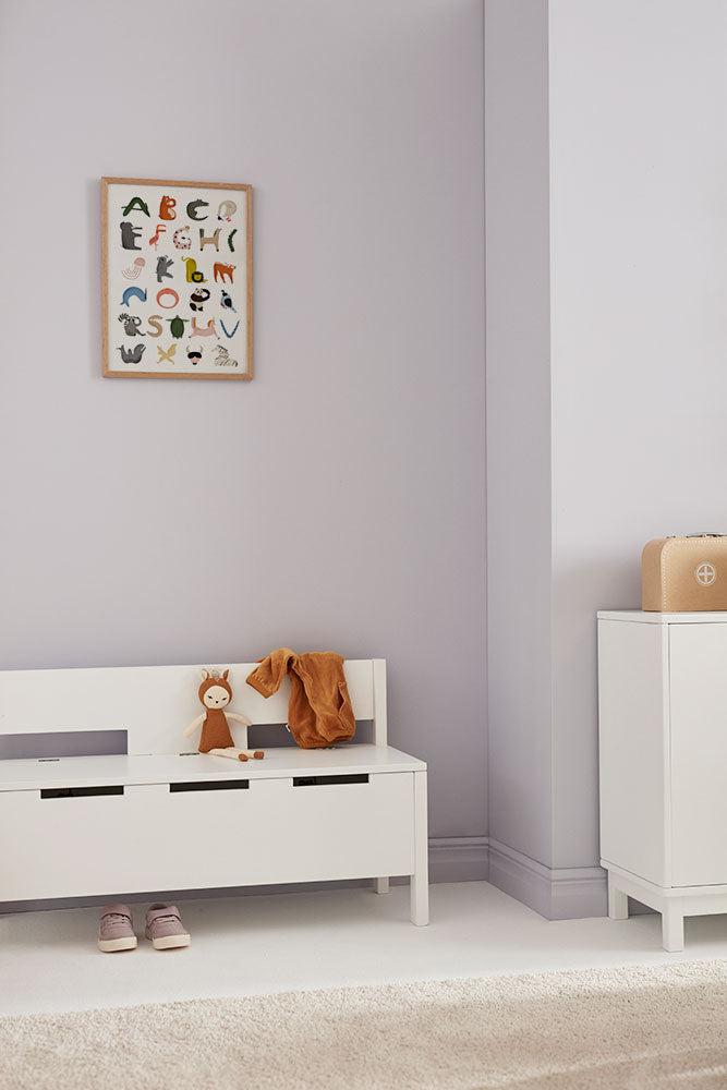 KIDS CONCEPT. Sofa with storage white STAR
