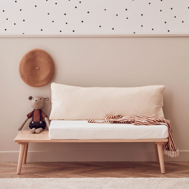 KIDS CONCEPT. Low seater SAGA Blonde Ho