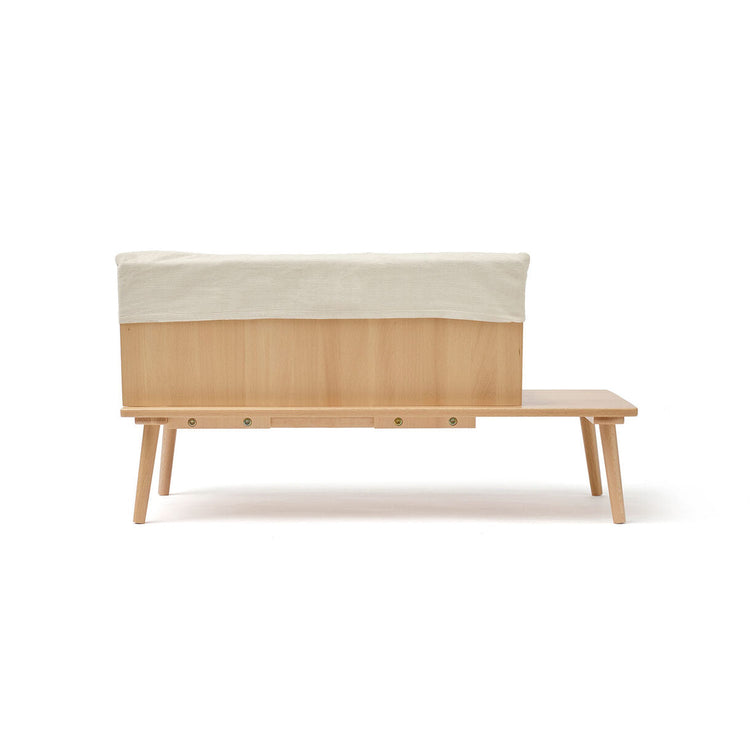 KIDS CONCEPT. Low seater SAGA Blonde Ho