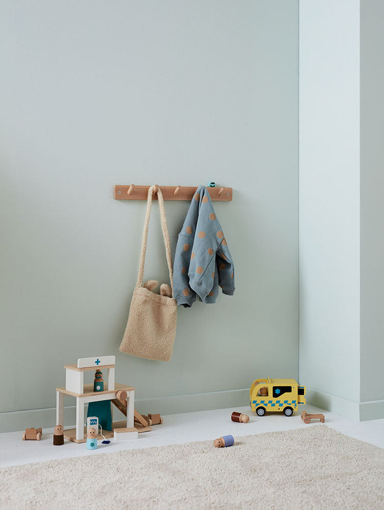 KIDS CONCEPT. Ξύλινη κρεμάστρα 5 θέσεων SAGA