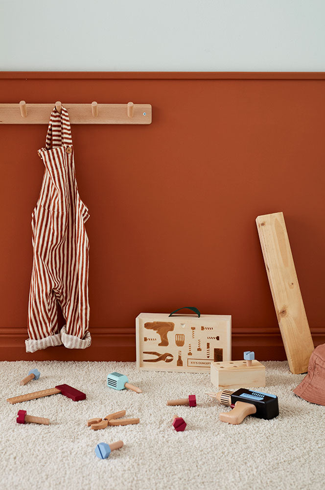 KIDS CONCEPT. Ξύλινη κρεμάστρα 5 θέσεων SAGA