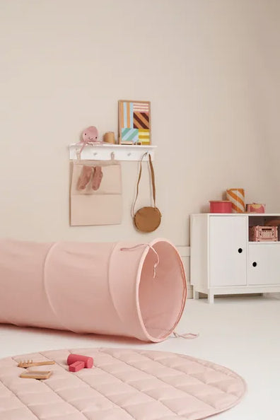 KIDS CONCEPT. Υφασμάτινο τούνελ παιχνιδιού 150εκ (απαλό ροζ)