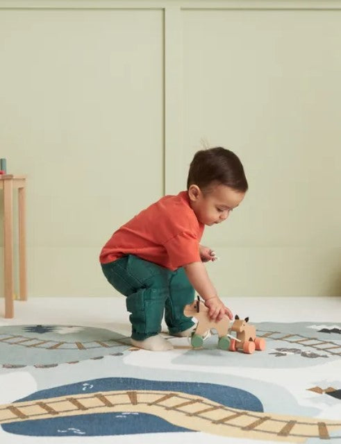 KIDS CONCEPT. Ξύλινη τρεχαλίτσα Τάρανδοι EDVIN
