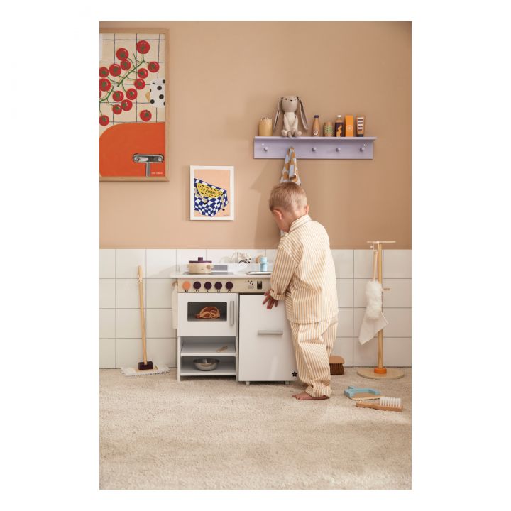 KIDS CONCEPT. Ξύλινη κουζίνα με πλυντήριο πιάτων KID'S HUB