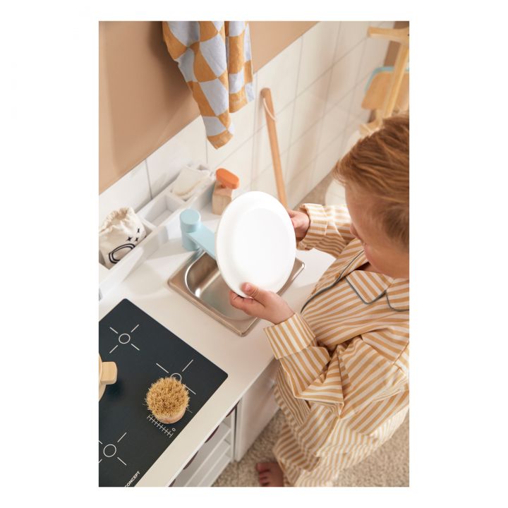 KIDS CONCEPT. Ξύλινη κουζίνα με πλυντήριο πιάτων KID'S HUB