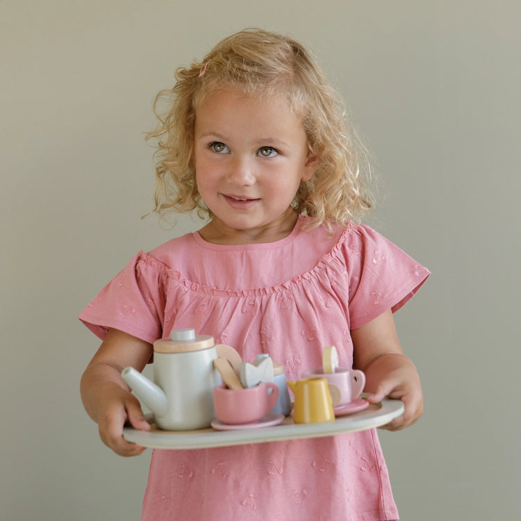 LITTLE DUTCH. Ξύλινο σετ τσαγιού.