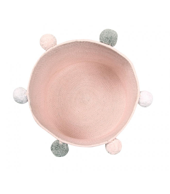 Lorena Canals. Καλάθι αποθήκευσης Bubbly (ροζ)