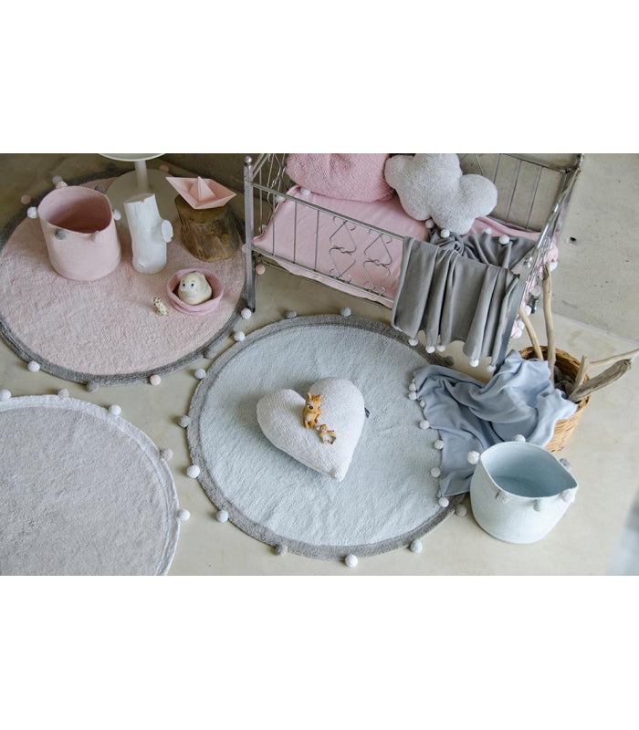 Lorena Canals. Καλάθι αποθήκευσης Bubbly (ροζ)