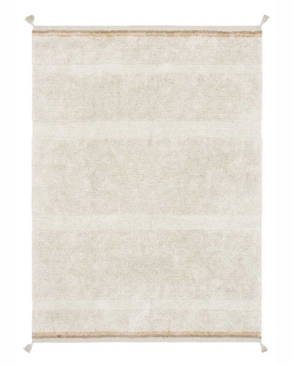 Lorena Canals. Washable Rug Bloom Natural 90 x 130 cm