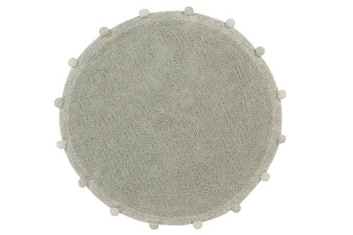 Lorena Canals. Χαλί δωματίου Bubbly στρόγγυλο (natural-olive) 120