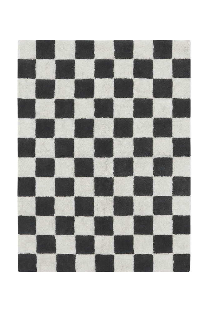 Lorena Canals. Χαλί δωματίου Kitchen Tiles Dark grey 120 x 160 εκ.