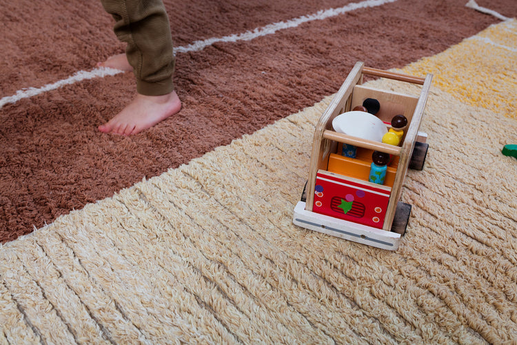 Lorena Canals. Χαλί δωματίου διπλής όψης Twin Amber. 120X160 εκ