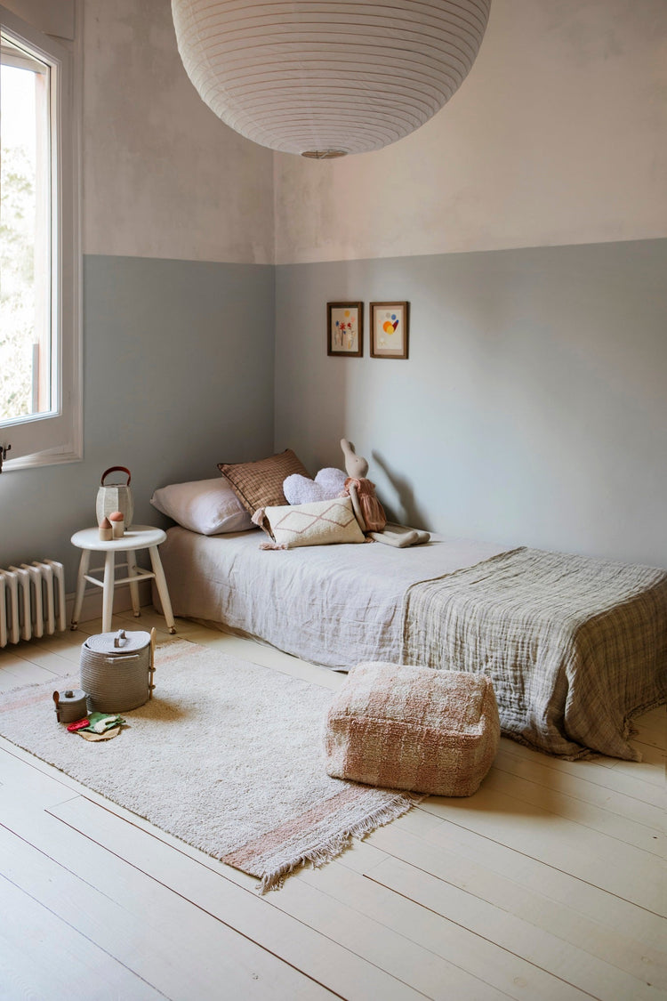 Lorena Canals. Πουφ Vichy Rose