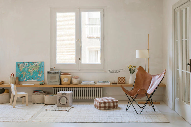 Lorena Canals. Πουφ Vichy Toffee