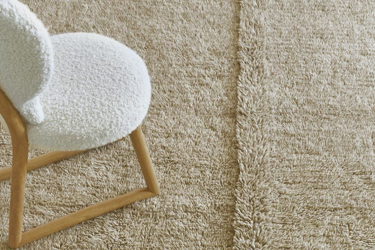 Lorena Canals. Χαλί δωματίου Woolable Tundra - Blended Sheep Beige 80 x 140 εκ.
