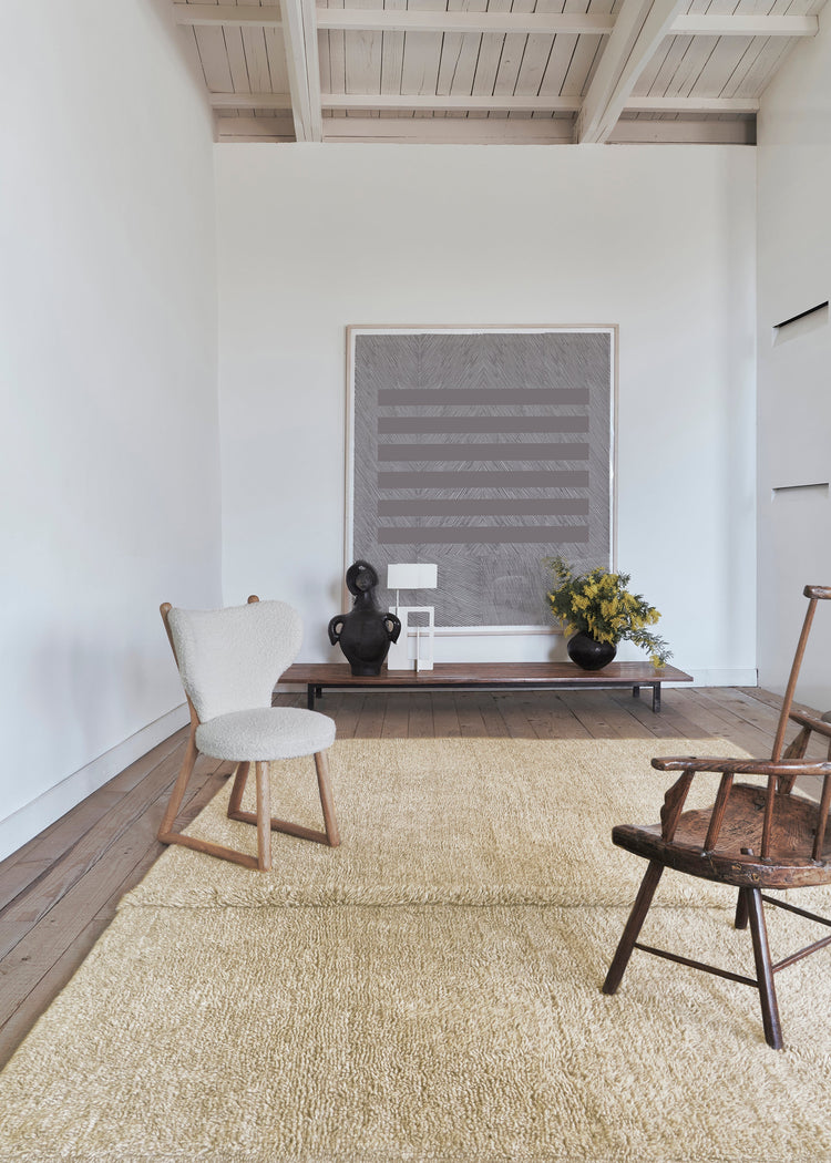 Lorena Canals. Χαλί δωματίου Woolable Tundra - Blended Sheep Beige 80 x 140 εκ.
