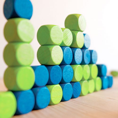 MILANIWOOD. Ξύλινο επιτραπέζιο παιχνίδι Ένωσε τους κύβους