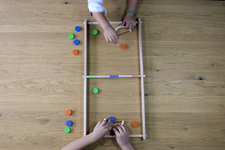 MILANIWOOD. Ξύλινο επιτραπέζιο παιχνίδι «Δισκομαχία»