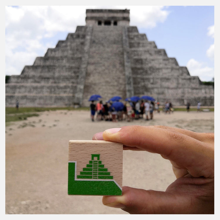 MILANIWOOD. Ξύλινο επιτραπέζιο παιχνίδι «Ντόμινο του κόσμου»