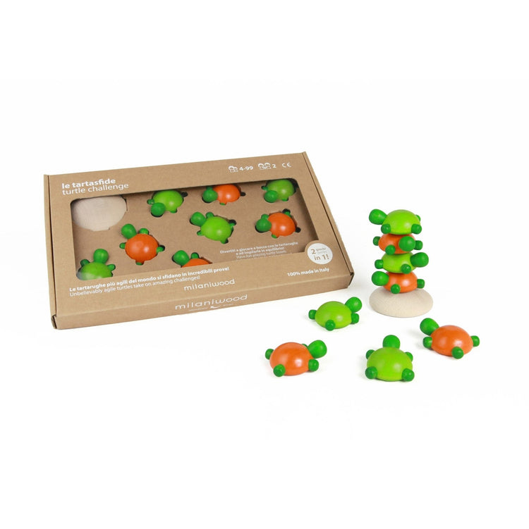 MILANIWOOD. Ξύλινο επιτραπέζιο παιχνίδι Χελωνομαχία