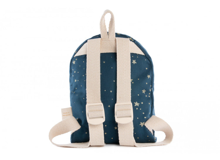 NEW ELEMENTS. Backpack Too Cool. Gold Stella/ Night blue small