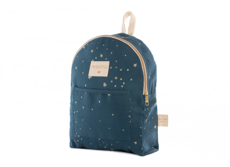 NEW ELEMENTS. Backpack Too Cool. Gold Stella/ Night blue small