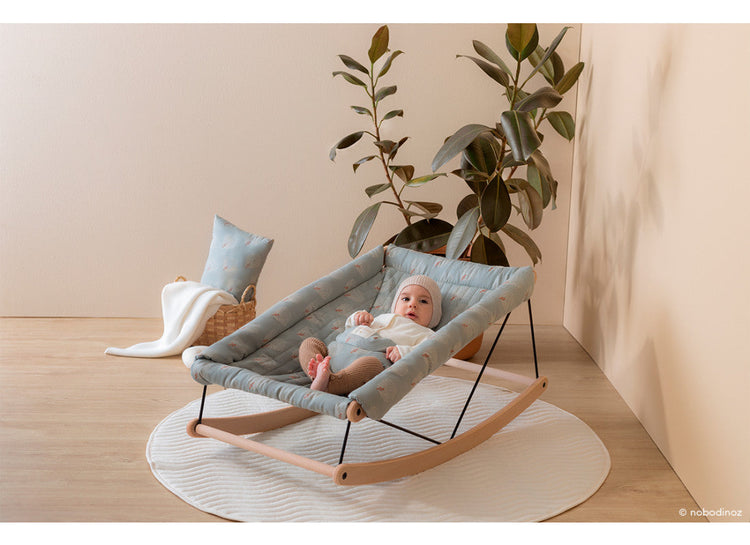 GROWING GREEN. Βρεφικό ριλάξ White Gatsby/Antique Green