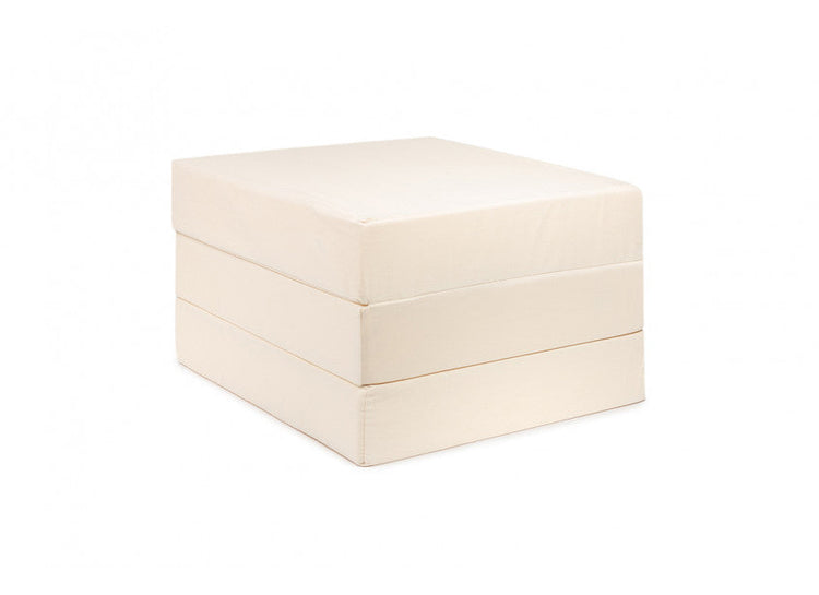 VELVET. Αναδιπλούμενο στρωματάκι - πουφ Olive Green