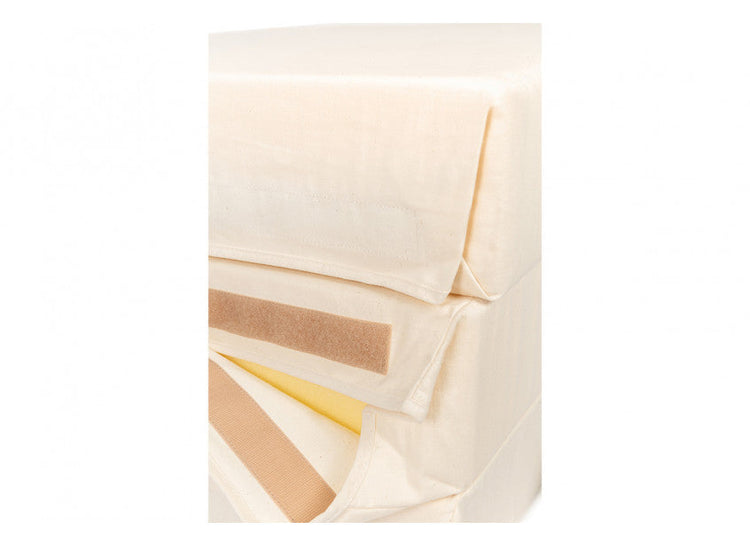 VELVET. Αναδιπλούμενο στρωματάκι - πουφ Olive Green