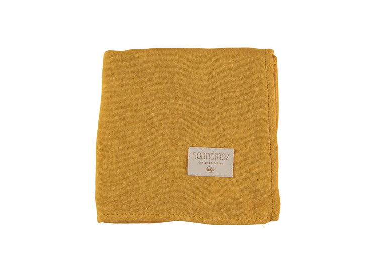 NEW ELEMENTS. Swaddle 70x70 Baby love Farniente Yellow
