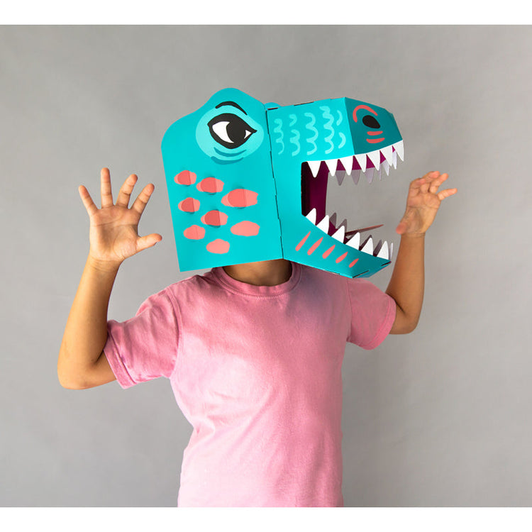 OMY. 3D Cardboard mask - Rex