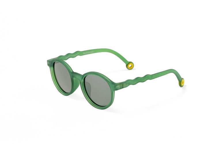OLIVIO & CO. Παιδικά γυαλιά ηλίου οβάλ - Terracotta Olive Green