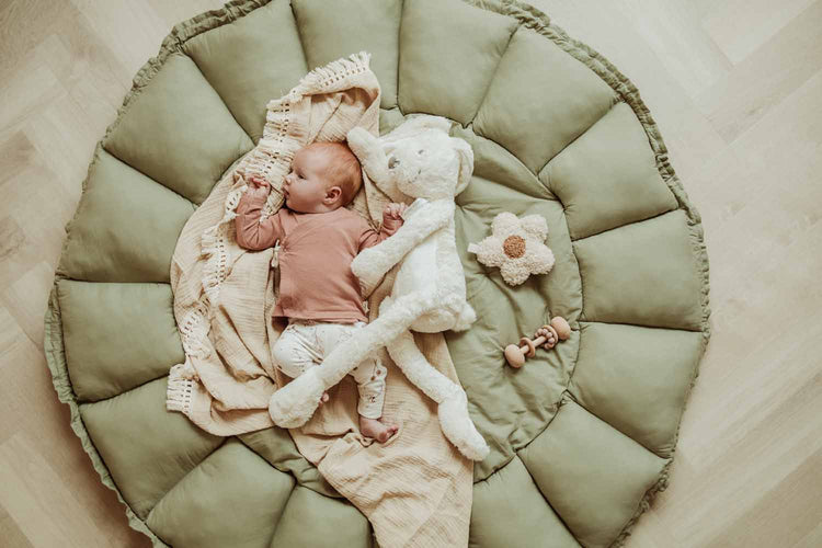 PLAY&GO. Στρώμα παιχνιδιού μαλακό - βρεφική φωλιά - τσάντα 3 σε 1. Meadow Green