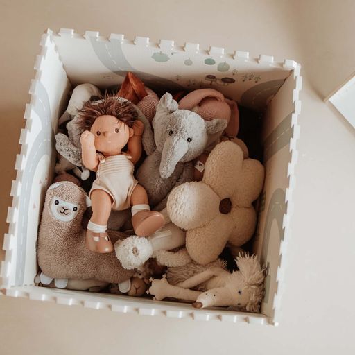 PLAY&GO. Στρωματάκι-παζλ διπλής όψης - κουτί αποθήκευσης - Δρόμος