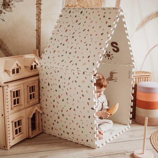 PLAY&GO. Στρωματάκι-παζλ διπλής όψης - κουτί αποθήκευσης - Αλφάβητο