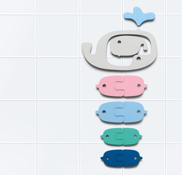 Quut. Παιχνίδι μπάνιου - παζλ Φάλαινες