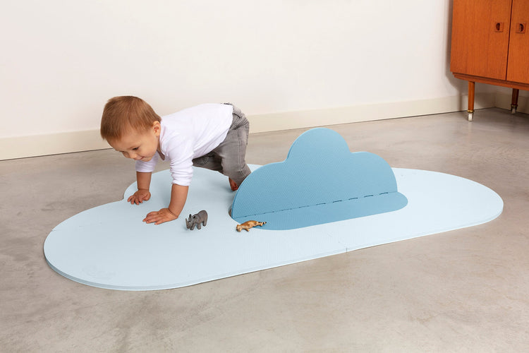 Quut. Δάπεδο παιχνιδιού Σύννεφο μικρό 145Χ90 (γαλάζιο)