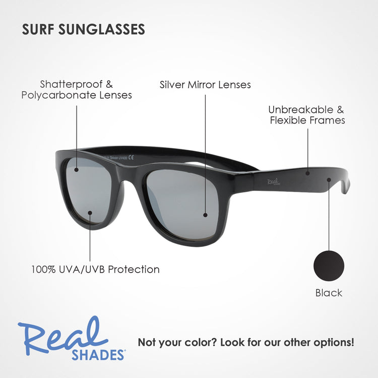 REAL SHADES. Παιδικά γυαλιά ηλίου Surf Toddler 2-4 ετών Black