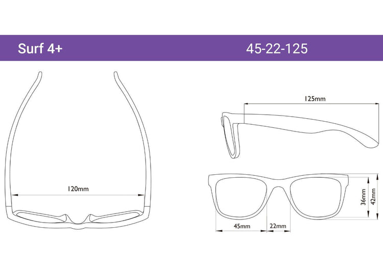 REAL SHADES. Παιδικά γυαλιά ηλίου Surf Kid 4-6 ετών Strong Blue