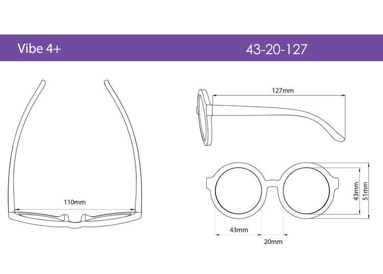 REAL SHADES. Παιδικά γυαλιά ηλίου Vibe Kid 4-6 ετών Warm Grey