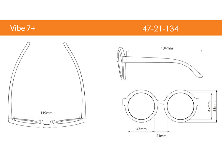 REAL SHADES. Παιδικά γυαλιά ηλίου Vibe Youth 7+ ετών Warm Grey