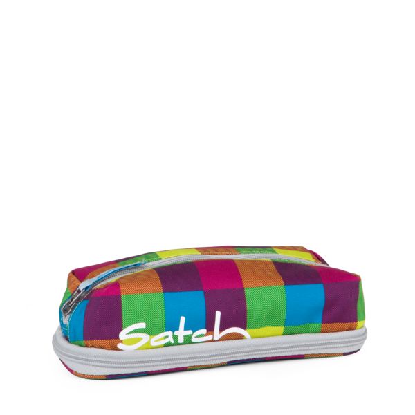 SATCH. Κασετίνα- μολυβοθήκη Beach Leach (καρό πολύχρωμο)