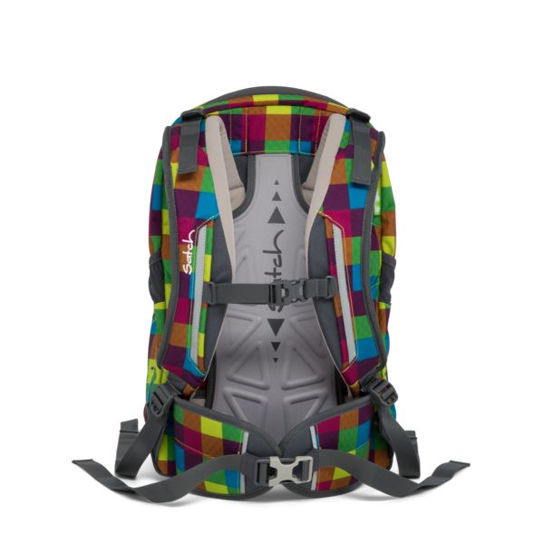 SATCH. Σακίδιο πλάτης Beach Leach (καρό πολύχρωμο)