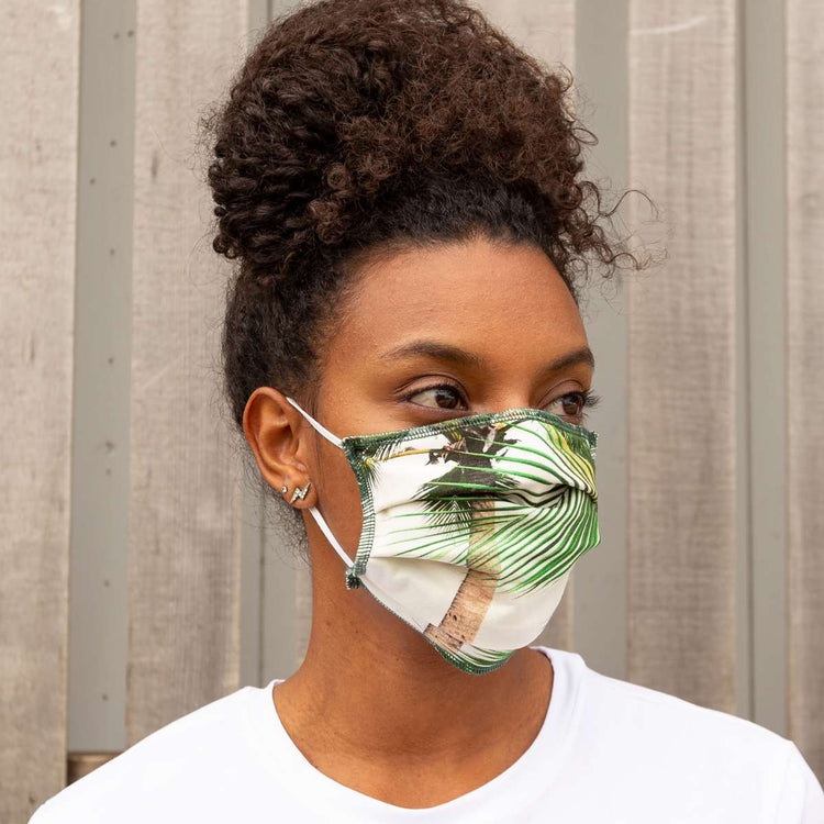 SNURK. Μάσκα προστασίας υφασμάτινη Palm Beach