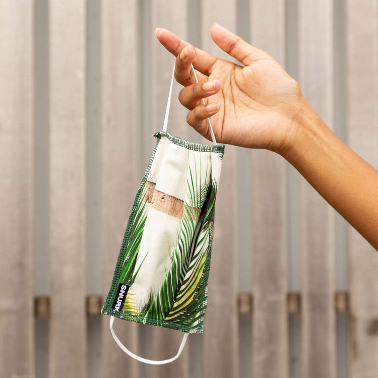 SNURK. Μάσκα προστασίας υφασμάτινη Palm Beach