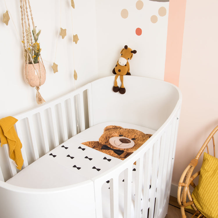 SNURK. Σεντόνι με λάστιχο Αρκουδάκι 70x140