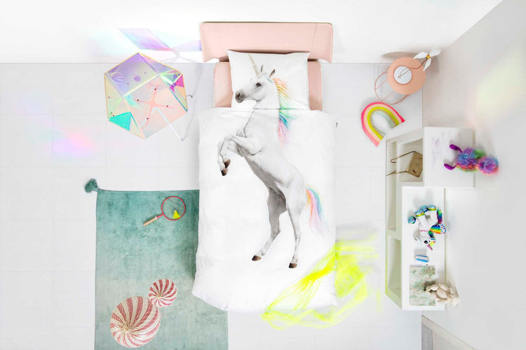 SNURK. Κλινοσκέπασμα Μονόκερος 160Χ220 - 50Χ70