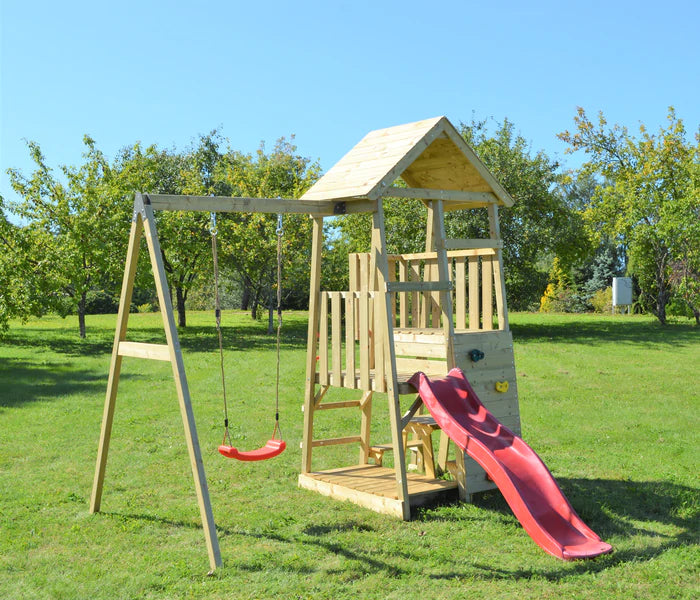 Wendi Toys. Τσουλήθρα για σπιτάκι εξωτερικού χώρου (κόκκινο)