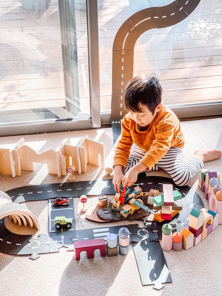 Waytoplay. Τουβλάκια - πινακίδες κυκλοφορίας