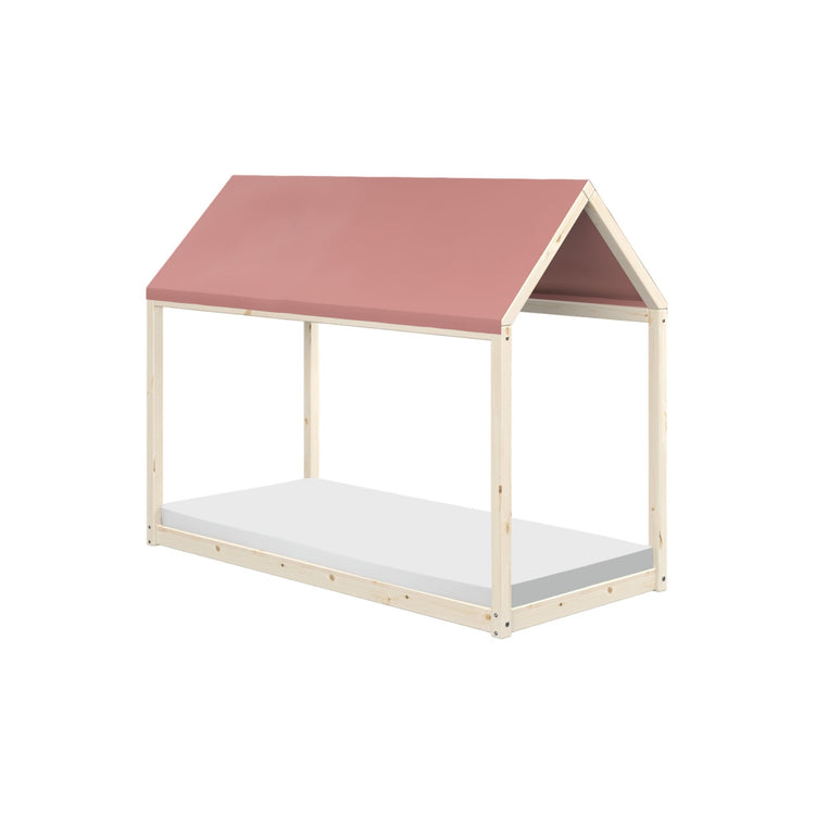Flexa. Textile roof for COTTAGE single bed - Pink